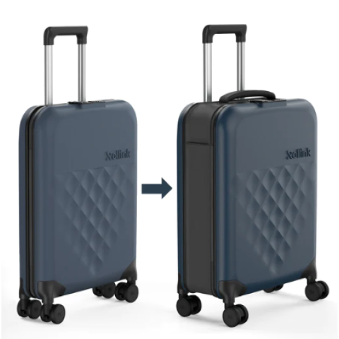 Rollink Flex 360° 21吋 4輪摺疊行李箱 (大西洋藍)